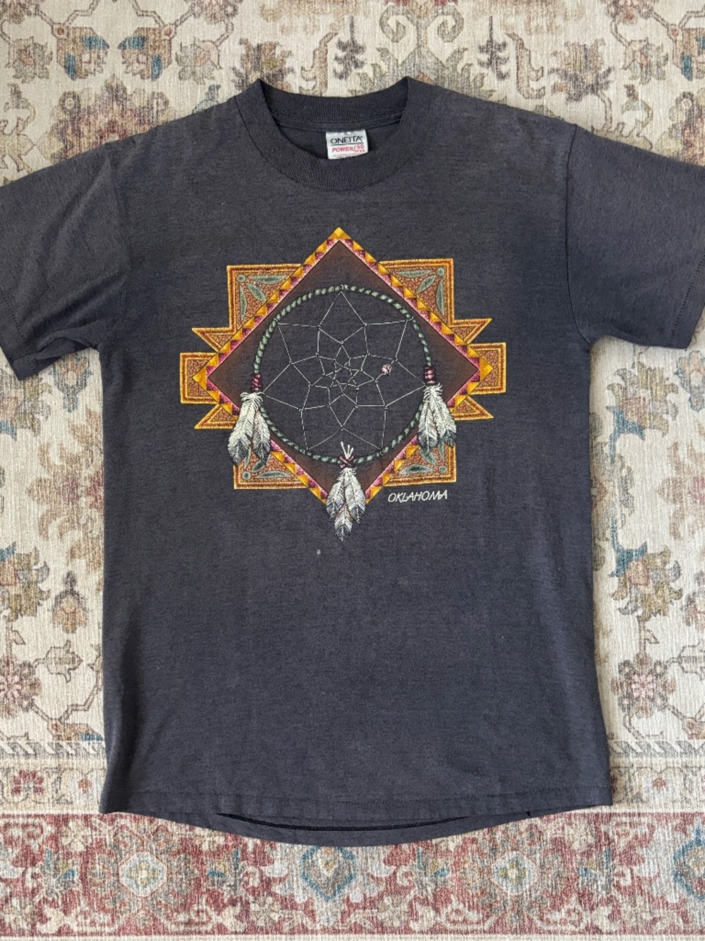 Oklahoma Dreamcatcher Graphic Tee - Dark Gray